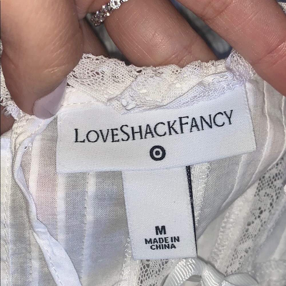 NWT LoveShackFancy x Target Talulah Pintuck Dress - Picture 7 of 8